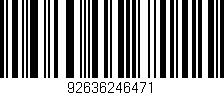 Código de barras (EAN, GTIN, SKU, ISBN): '92636246471'