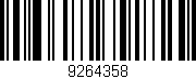 Código de barras (EAN, GTIN, SKU, ISBN): '9264358'