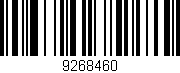 Código de barras (EAN, GTIN, SKU, ISBN): '9268460'
