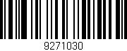Código de barras (EAN, GTIN, SKU, ISBN): '9271030'