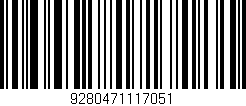 Código de barras (EAN, GTIN, SKU, ISBN): '9280471117051'