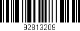 Código de barras (EAN, GTIN, SKU, ISBN): '92813209'
