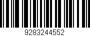Código de barras (EAN, GTIN, SKU, ISBN): '9283244552'