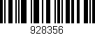 Código de barras (EAN, GTIN, SKU, ISBN): '928356'