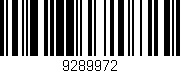 Código de barras (EAN, GTIN, SKU, ISBN): '9289972'