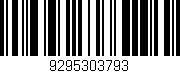 Código de barras (EAN, GTIN, SKU, ISBN): '9295303793'