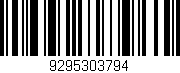 Código de barras (EAN, GTIN, SKU, ISBN): '9295303794'