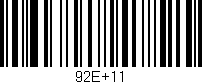 Código de barras (EAN, GTIN, SKU, ISBN): '92E+11'