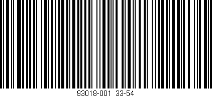 Código de barras (EAN, GTIN, SKU, ISBN): '93018-001/33-54'