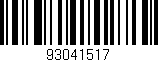 Código de barras (EAN, GTIN, SKU, ISBN): '93041517'