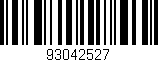 Código de barras (EAN, GTIN, SKU, ISBN): '93042527'