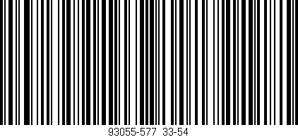 Código de barras (EAN, GTIN, SKU, ISBN): '93055-577/33-54'