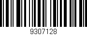 Código de barras (EAN, GTIN, SKU, ISBN): '9307128'