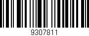Código de barras (EAN, GTIN, SKU, ISBN): '9307811'