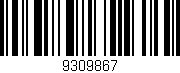 Código de barras (EAN, GTIN, SKU, ISBN): '9309867'