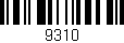 Código de barras (EAN, GTIN, SKU, ISBN): '9310'