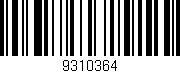 Código de barras (EAN, GTIN, SKU, ISBN): '9310364'