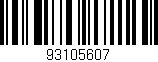 Código de barras (EAN, GTIN, SKU, ISBN): '93105607'