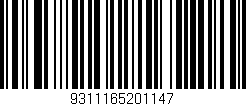 Código de barras (EAN, GTIN, SKU, ISBN): '9311165201147'