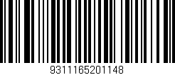 Código de barras (EAN, GTIN, SKU, ISBN): '9311165201148'