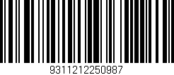 Código de barras (EAN, GTIN, SKU, ISBN): '9311212250987'