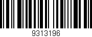 Código de barras (EAN, GTIN, SKU, ISBN): '9313196'