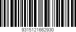 Código de barras (EAN, GTIN, SKU, ISBN): '9315121662930'
