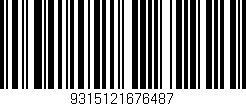 Código de barras (EAN, GTIN, SKU, ISBN): '9315121676487'