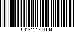 Código de barras (EAN, GTIN, SKU, ISBN): '9315121706184'