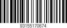 Código de barras (EAN, GTIN, SKU, ISBN): '93155170674'