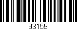 Código de barras (EAN, GTIN, SKU, ISBN): '93159'
