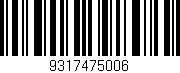 Código de barras (EAN, GTIN, SKU, ISBN): '9317475006'