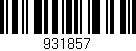 Código de barras (EAN, GTIN, SKU, ISBN): '931857'