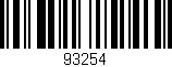 Código de barras (EAN, GTIN, SKU, ISBN): '93254'