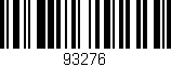 Código de barras (EAN, GTIN, SKU, ISBN): '93276'