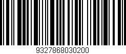 Código de barras (EAN, GTIN, SKU, ISBN): '9327868030200'