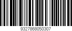 Código de barras (EAN, GTIN, SKU, ISBN): '9327868050307'