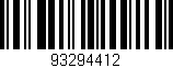 Código de barras (EAN, GTIN, SKU, ISBN): '93294412'