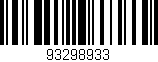 Código de barras (EAN, GTIN, SKU, ISBN): '93298933'
