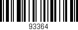 Código de barras (EAN, GTIN, SKU, ISBN): '93364'