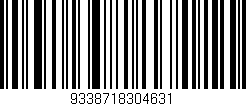 Código de barras (EAN, GTIN, SKU, ISBN): '9338718304631'
