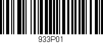 Código de barras (EAN, GTIN, SKU, ISBN): '933P01'