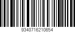 Código de barras (EAN, GTIN, SKU, ISBN): '9340716210654'
