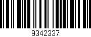 Código de barras (EAN, GTIN, SKU, ISBN): '9342337'
