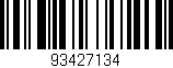 Código de barras (EAN, GTIN, SKU, ISBN): '93427134'