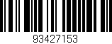 Código de barras (EAN, GTIN, SKU, ISBN): '93427153'