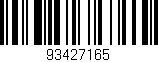 Código de barras (EAN, GTIN, SKU, ISBN): '93427165'