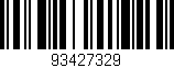 Código de barras (EAN, GTIN, SKU, ISBN): '93427329'