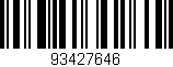 Código de barras (EAN, GTIN, SKU, ISBN): '93427646'