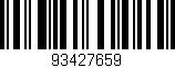 Código de barras (EAN, GTIN, SKU, ISBN): '93427659'